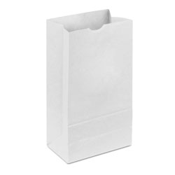 Bagcraft Dubl Wax SOS Bakery Bags, 6 in x 11 in, White, 1,000/Carton
