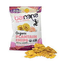 Barnana® Himalayan Pink Sea Salt Plantain Chips, 2 oz Bags, 12/Pack
