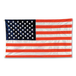 Baumgarten's Indoor/Outdoor U.S. Flag, Nylon, 8 ft x 5 ft