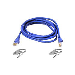 Belkin Patch Cable - RJ45 (M) - RJ45 (M) - 5' - UTP - (CAT 6) - Blue