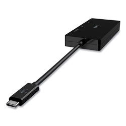 Belkin USB-C Video Adapter, Display Port; DVI; HDMI; USB-C; VGA, 4.33 in Black