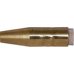 Bernard Centerfire™ MIG Nozzle, Flush, 5/8 in Bore, For T Series Tip, Copper