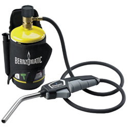 Bernzomatic Trigger-Start Hose Torch, Soldering; Heating, Propane;Map-Pro, Fat Boy Fuel Holster