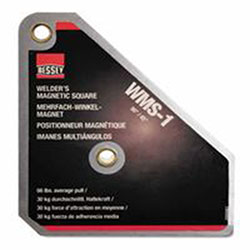 Bessey Magnetic Square 90/45 Degree, 66 lb, 3-3/4 in x 4-3/8 in x 3/4 in