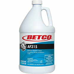 Betco AF315 Disinfectant Cleaner, Citrus Floral Scent, 1 gal Bottle