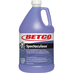 Betco All Purpose Cleaner, Concentrate Liquid, 143.20 oz (8.95 lb), Floral, Lavender Scent, 4 Case, Purple