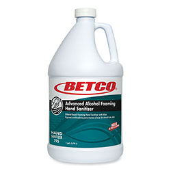 Betco Clario Advanced Alcohol Foaming Sanitizer, 1 gal Bottle, Citrus, 4/Carton