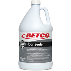 Betco Floor Sealer - Ready-To-Use Liquid - 128 fl oz (4 quart) - 128 oz (8 lb) - 1 Each - White