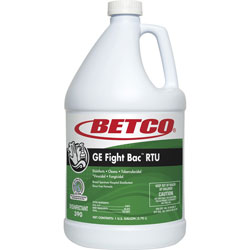Betco GE Fight Bac RTU Disinfectant, Fresh Scent, 1 gal Bottle