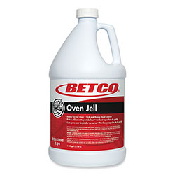 Betco Oven Jell Cleaner, Lemon Scent, 1 gal Bottle, 4/Carton