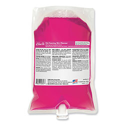 Betco Pink Foaming Skin Cleanser, Fresh, 1,000 mL Refill Bag, 6/Carton