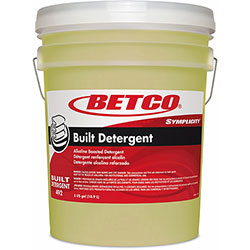 Betco Symplicity Built Laundry Detergent - Concentrate Liquid - 640 fl oz (20 quart) - Brilliant Neon Yellow