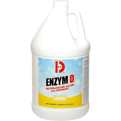 Big D ENZYM D Bacteria/Enzyme Culture Plus, Liquid, 128 fl oz (4 quart), Citrus Scent, White (BGD1500)