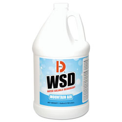 Big D Water-Soluble Deodorant, Mountain Air, 1 gal, 4/Carton (BGD1358)