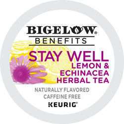 Bigelow Tea Company Stay Well Lemon & Echinacea K-Cup - 22 / Box