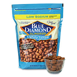 Blue Diamond® Low Sodium Lightly Salted Almonds, 10 oz Bag