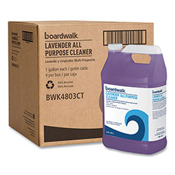 Boardwalk All Purpose Cleaner, Lavender Scent, 128 oz Bottle, 4/Carton