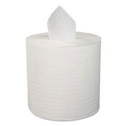 Boardwalk Center-Pull Roll Towels, 2-Ply, 10 x 7.6, White, 600/Roll, 6/Carton
