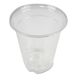 Boardwalk Clear Plastic Cold Cups, 12 oz, PET, 20 Cups/Sleeve, 50 Sleeves/Carton