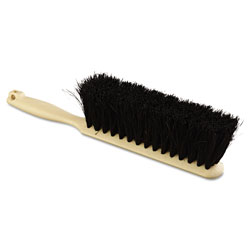 Boardwalk Counter Brush, Black Tampico Bristles, 4.5 in Brush, 3.5 in Tan Plastic Handle