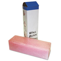 Boardwalk Deodorizing Para Wall Blocks, 24 oz, Pink, Cherry, 6/Box