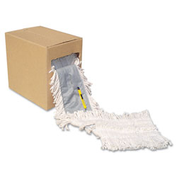 Boardwalk Flash Forty Disposable Dustmop, Cotton, 5 in, Natural