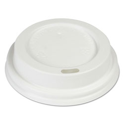 Boardwalk Hot Cup Lids, Fits 8 oz Hot Cups, White, 50/Sleeve, 20 Sleeves/Carton