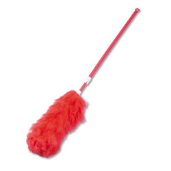Boardwalk Lambswool Duster, Plastic Handle Extends 35 in to 48 in Handle, Assorted Colors