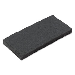 Boardwalk Medium-Duty Scour Pad, 10 x 4.63, Blue, 20/Carton