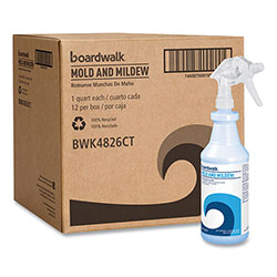 Boardwalk Mold and Mildew, Floral Scent, 32 oz Bottle, 12/Carton
