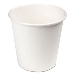 Boardwalk Paper Hot Cups, 4 oz, White, 50 Cups/Sleeve, 20 Sleeves/Carton