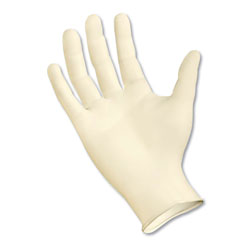 Boardwalk Powder-Free Synthetic Examination Vinyl Gloves, Medium, Cream, 5 mil, 1,000/Carton