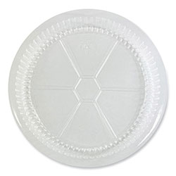 Boardwalk Round Aluminum To-Go Container Lids, Dome Lid, 9 in, Clear, Plastic, 500/Carton