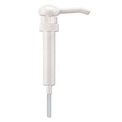 Boardwalk Siphon Pump, 1 oz/Pump, For 1 gal Bottles, Plastic, 12 in Tube, White
