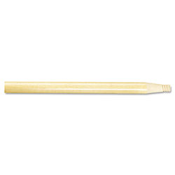 Boardwalk Threaded End Broom Handle, Lacquered Wood, 0.94" dia x 60", Natural (BWK122)