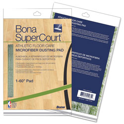 Bona® SuperCourt Athletic Floor Care Microfiber Dusting Pad, 60 in, Green