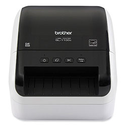 Brother QL-1100C Wide Format Professional Label Printer, 69 Labels/min Print Speed, 5.9 x 8.7 x 6.7