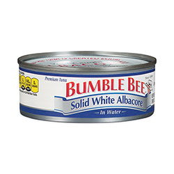Bumble Bee® Solid White Albacore Tuna in Water, 5 oz Can, 8 Count
