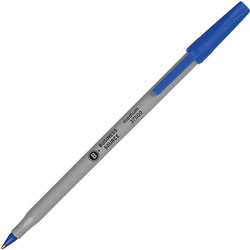 Business Source Ballpoint Stick Pens, Med Pt, 60/BX, Blue