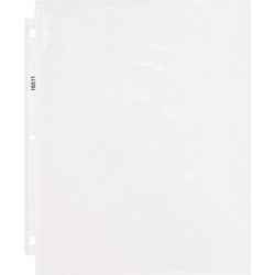 Business Source Sheet Protectors, Top Load, 5 mil, 11 inx8-1/2 in, 250/CT, Clear