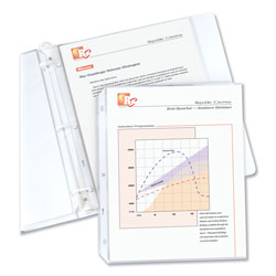 C-Line Standard Weight Polypropylene Sheet Protectors, Clear, 2", 11 x 8 1/2, 100/BX (CLI62027)