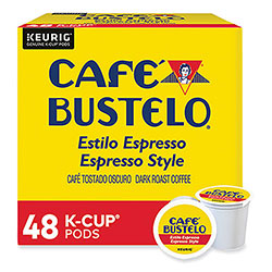 Cafe Bustelo Espresso Style K-Cups, 48/Box