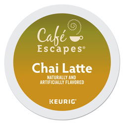Cafe Escapes® Café Escapes Chai Latte K-Cups, 96/Carton