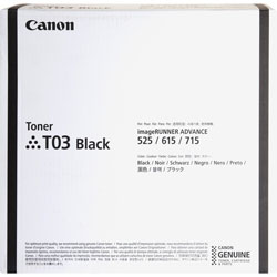 Canon T03 Original Toner Cartridge, Black, Laser, 51500 Pages