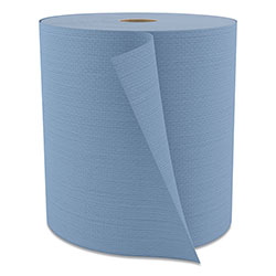 Cascades Tuff-Job Spunlace Towels, Blue, Jumbo Roll, 12 x 13, 475/Roll
