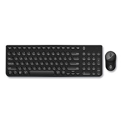 Centon Pro Wireless Keyboard & Optical Mouse Combo, 2.4 GHz Frequency, Black