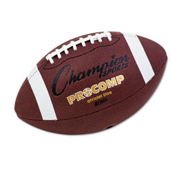 Champion Pro Composite Football, Official Size, 22 in, Brown