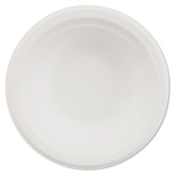 Chinet Classic Paper Bowl, 12oz, White, 125/Pack
