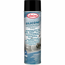 Claire Heat Stable Silicone Release Agent, Spray, Aerosol, 11 fl oz (0.3 quart), Mild Petroleum Scent