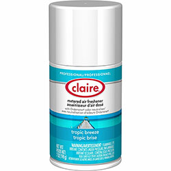 Claire Metered Air Freshener with Ordenone, Aerosol, 6000 ft³, 7 fl oz (0.2 quart), Tropical, 30 Day, Odor Neutralizer